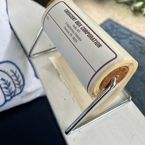 Vintage Label Roll Holder